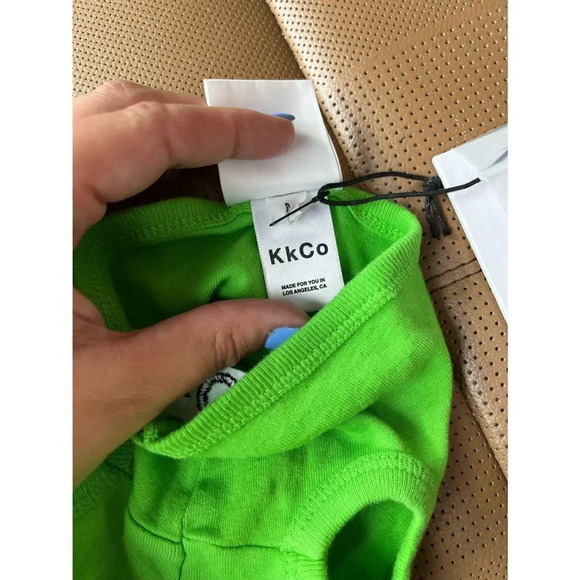 Kkco Pierced Pet Tank in lime - Picture 5 of 9